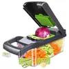 Gadgets de Cocina Amazon: Cortador de Verduras Multifuncional, Cortador en Cubos, Rebanador, Rallador y Cortador para Uso en la Cocina