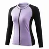 Rash Guard Versátil para Mujer Traje de Baño de Lycra Traje de Baño de Secado Rápido Protección Solar Traje de Surf Hecho a Medida Transfronterizo