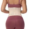 Estilo Nuevo Transfronterizo Estampado Doble Botonadura con Cinturón para Apretar el Abdomen, Moldear la Cintura, Moldear la Espalda y Moldear el Cuerpo para Mujeres Después del Parto