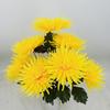 Atacado de Flores Artificiais 7 Grandes Buquês de Crisântemos Ornamentos de Flores de Plástico Flores Secas Florais Flores de Seda Flores Eternas para o Festival Qingming