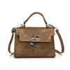 Moda para Mujer Tendencia Estilo Denim Bolso Cuadrado Pequeño 2026 Nuevo Bolso de Mano Simple Bolso Kelly Bolso Cruzado
