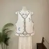 [Zhi Li] Chaleco jacquard bordado de estilo chino nuevo, nueva colección de otoño 2026, diseño fresco y juvenil