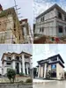 Nova Forma de Linha de Beiral Trapezoidal Chinesa Casa Autoconstruída Viga de Suporte de Villa Forma de Linha de Beiral Linha de Cintura de Cimento