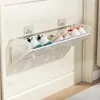 Entrada Rack de Sapatos para Entrada Armário de Sapatos para Corredor Doméstico Camadas Múltiplas Artefato de Armazenamento Atrás da Porta do Banheiro Rack de Sapatos Pequeno Montado na Parede