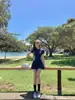 Traje de Baño Deportivo para Mujer, de una Pieza Conservador, Estilo Ins Ultra-Fairy, que Oculta el Vientre, Adelgazante, Traje de Baño Fresco y Moderno para Estudiantes, Modelo Más Vendido