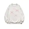 Moletom de Manga Longa com Gola Redonda para Mulheres no Outono e Inverno Novo Estilo Coreano Desenho Animado Casual Estilo Preguiçoso Solto Forrado com Fleece Versátil Top para Estudantes