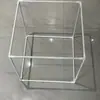 Marco de estudio de fotografía, carpa de tubo de hierro, marco de caja de entrega de tubo de hierro, tubo blanco de 12 mm de diámetro disponible