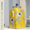 Porcelana Azul y Blanca Casa con Tapa Jarra General Cerámica de Alta Gama Florero Adornos de Entrada Sala de Estar Decoración de Hotel Artesanías Venta al por Mayor