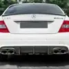 Ajuste para Mercedes Benz W204 Clase C C63 Amg 2008-2011 Estilo de Coche Carrocería Fibra de Carbono Coche