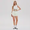 Traje Deportivo para Mujer 2026 Verano Delgado Casual Tenis Carrera Matutina Fitness Shorts Chaleco de Pilates Ropa de Yoga