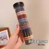 Sencillo y Suave con el Cabello Coleta Alta Goma para el Cabello Banda para el Cabello sin Costuras Cuerda Elástica para el Cabello para Mujeres Banda Elástica de Alta Elasticidad Accesorio para el Cabello para Adultos