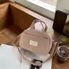 Bolsa Quadrada Pequena Transfronteiriça, Bolsa de Ombro e Mão, Mini Bolsa Coreana de Boliche, Bolsa Transversal Versátil de Veludo para o Dia a Dia