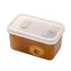 Bainabang Contenedor Sellado Portátil a Prueba de Fugas Apto para Microondas para Gachas, con Fiambrera para Picnic, Snacks, Fruta y Sopa
