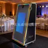 Photo booth exterior, photo booth en flight case, photo booth negro, photo booth interior, photo booth de alta definición