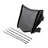 Adecuado para Placa Delantera Qulong Light Bee 79Bike Tanli Versión Mejorada Cubierta Frontal Modificada a Prueba de Viento e Impermeable con Correas de Amarre