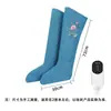 Botas de Moxibustión para Cuidado de la Salud con Calefacción Eléctrica, Botas de Masaje para el Hogar, Botas Largas de Lana de Moxa, Botas Calefactoras para Piernas Frías de Personas Mayores, Zapatos de Moxibustión