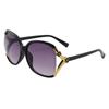 Nuevo estilo Gafas de sol Camelia para mujer huecas estilo coreano modernas rosa retro gafas que combinan con todo entrega de una pieza