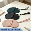 Estojo para óculos com padrão de lichia, bolsa portátil para armazenamento de óculos, porta-óculos personalizado, estojo protetor resistente à pressão, para vendas transfronteiriças