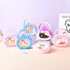 Bolsa de Silicona al por Mayor Bolso Cruzado para Niñas Almacenamiento Billetera para Monedas Alivio del Estrés Infantil Bolsa Tote de Hombro con Burbujas Bolsa de Almacenamiento Regalo