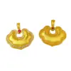 Loja de ouro mesmo estilo ouro antigo acessórios diy diamante escovado pingente cadeado ruyi colar nova corrente de suéter chinesa feminina