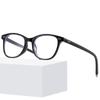 Moda estilo coreano Anti-luz azul sin graduación gafas planas para mujer populares en línea marco de gafas literario con estampado de leopardo con marco de gafas para miopía