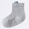 Calcetines Finos de Malla para Bebé de Primavera y Verano con Puntos Antideslizantes, Calcetines para Niños Pequeños, Calcetines de Algodón Clase A, Calcetines para Niños al por Mayor