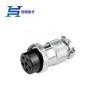 GX25-5 pines Conector de cable de enchufe de aviación brida M25 DF25 conector circular