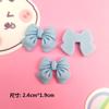 Internet Celebrity Bow Resina Acessórios diy Creme Cola Telefone Móvel Caso Manchete Hairpin Water Cup Storage Caixa Acessórios Patch