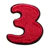Patches de Tecido Transfronteiriços 0-9, Patches de Tecido Digitais, Acessórios de Vestuário, Patches de Tecido Não Tecido, Sapatos e Chapéus, Patches Decorativos para Aplicação a Ferro Quente DIY