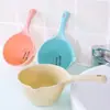 Cucharón de Agua Espesado de Cocina Cucharón de Agua de Plástico para el Hogar Mango Largo Cuchara para Sopa con Concha de Agua Profundización Fondo Plano Cuchara para Agua Flotante de Cocina
