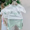 Mameluco de Algodón Suave Estilo Otoño e Invierno Cálido para el Hogar Ropa de Otoño Capa Base Ropa de Otoño para Bebé