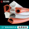 Fabricante de tira de silicona en forma de e en stock resistente al envejecimiento horno tira de sellado de horno 15*15 tira de silicona blanca en forma de e
