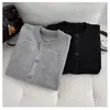 Cárdigan de Lana Tejida para Hombre y Mujer Otoño e Invierno Retro de un Solo Botón Cuello Alto Chal Versátil Casual Chaqueta Pequeña para Vestir en Capas