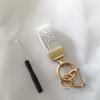 Mini Chaveiro de Couro de Crocodilo para Carro Acessórios de Bolsa Exquisitos Chaveiro Fofo Pingente Fofo Presente para Mulheres Atacado