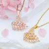Colar Feminino Cross-border Hot Sale Little Swan Colar Luz Luxo Moda Nicho High-end Outono e Inverno Cor-free All-match Acessórios