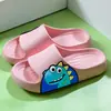 Envío Transfronterizo Duradero Interior Antideslizante Suela Suave Bebé Hogar Dibujos Animados Pantuflas Sandalias para Niños