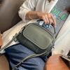 Bolsa de Cuero Genuino para Mujer de Comercio Exterior 2022 Nueva Versátil de Gran Capacidad Capa Superior Cuero Vacuno Bolso de Mano Bolso de Hombro Venta al por Mayor Bandolera