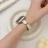 [Correa de Reloj] Adecuada para Apple S12iwatch Correa de Reloj Patrón de Conejo Miffy Lichi S10987Se Correa de Reloj para Niñas