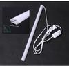 Luz de armário 220V com espelho de prateleira de armário de vinho luz frontal pendurada tira de armário ultra-fina LED patch barra de luz dura com interruptor