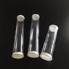 Tubo de plástico transparente com tampa tubo rígido tubo de PVC externo 28mm interno 26mm acessórios de molde de hardware de aço magnético tubo de embalagem