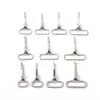 Venta al por mayor de fábrica 15 mm-50 mm Correa Ropa Alambre de Hierro Gancho de Almacenamiento de Carga Cuerda para Colgar en Exteriores Ferretería Pequeños Accesorios