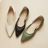 Zapatos Planos 2024 Verano Nuevos Zapatos de Mujer Zapatos Calabaza Tacón Grueso Tacón Bajo Zapatos de Moda Punta Superior Sandalias de Pelo