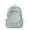 Mochila Escolar Casual Simple a Cuadros Estilo Mori Fresco para Mujer Estilo Japonés para Estudiantes de Secundaria y Preparatoria y Estudiantes Universitarios