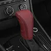 Cubierta de palanca de cambios de coche cubierta de cuero cubierta de cuero para palanca de cambios de coche cubierta de pomo de palanca de cambios de coche cubierta de palanca de cambios de coche cubierta protectora