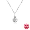 Plata de Ley S925 Lujo Accesible Diamante Elegante Versátil Elegante Collar para Clavícula Cadena para Clavícula Mismo Estilo Japonés y Coreano Xiaohongshu