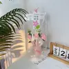 Buquê de Flores de Lã Desenho Animado Presente Feito à Mão para Melhor Amigo Pequeno Buquê Presente de Dia dos Namorados Dia das Mães Buquê