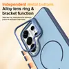 Amazon Transfronterizo 2025 Modelo Nuevo Adecuado para Funda de Teléfono Móvil Samsung S26Ultra con Soporte Magnético, Colores Brillantes Contrastantes y Protección Anticaídas