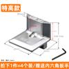 Punto de bloqueo de puerta y ventana de puente roto de aleación de aluminio Ventanas especiales de alto estándar europeo Puerta y ventana plana Cerradura interior abierta invertida Punto de bloqueo de tope de hebilla