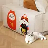 Rascador para gatos, duradero y grueso, juguete resistente al desgaste con respaldo adhesivo, tabla para afilar las uñas de gato, protector para sofás y muebles, protector de pared