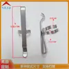 [Dongguan nianwang] Venda clipe de metal aberto de aço inoxidável clipe elástico para segurar lanterna clipe de cintura fivela de caneta